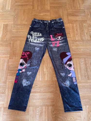 Sommerleggings jeansstyle - sommerleggings,