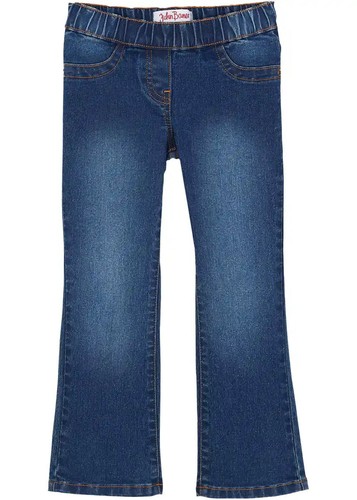 Bootcut jeans mid waist mit - waist,