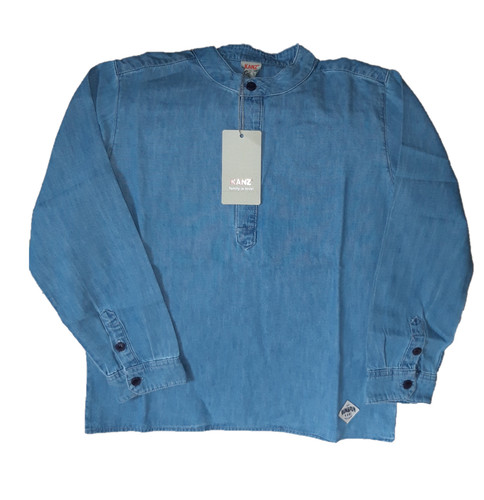 Kanz jeans langarmhemd - jeans-,