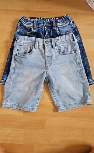 Jeans short 116 - jeans, junge