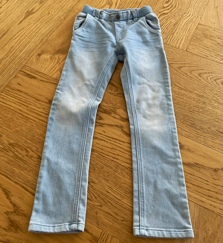 Mädchen jeans 116 hellblau - jeans,